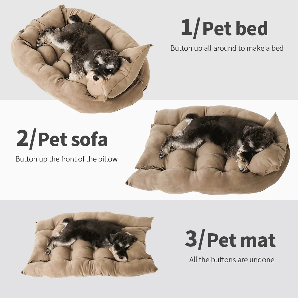 3-in-1 Dog & Cat Bed - Image 5