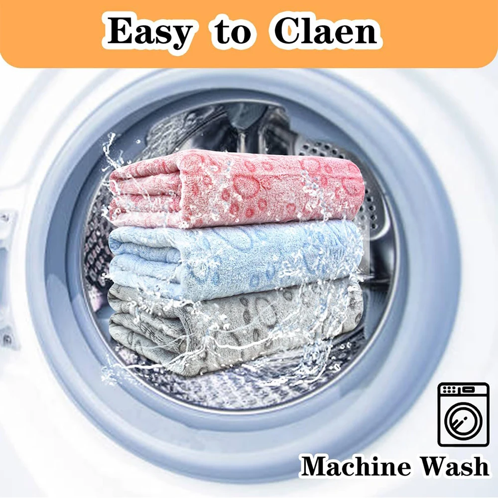 Ultra-Soft Paw Print Dog Blanket – Cozy, Machine-Washable Pet Bed Pad - Image 6