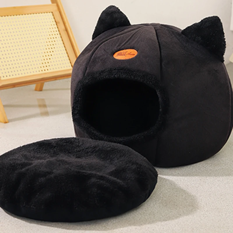 Booteely Cat Head-Shaped Cat House - Image 5