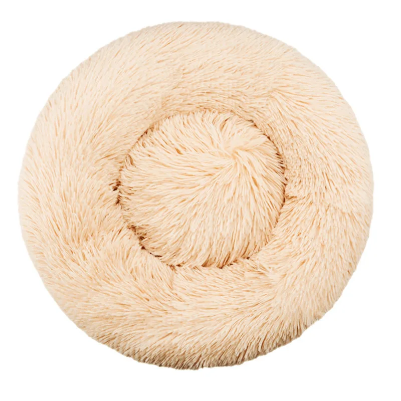Round Plush Dog & Cat Bed - Image 12