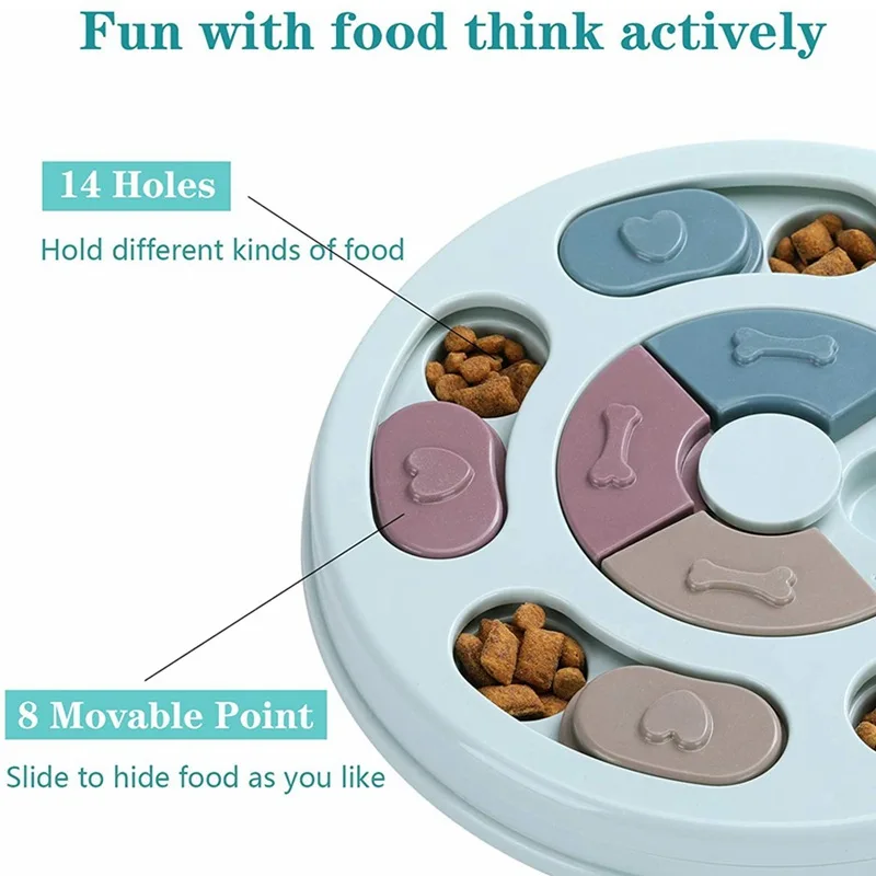 Dog Food Hiding Bowl – Interactive Slow Feeder & Educational Toy - Image 2
