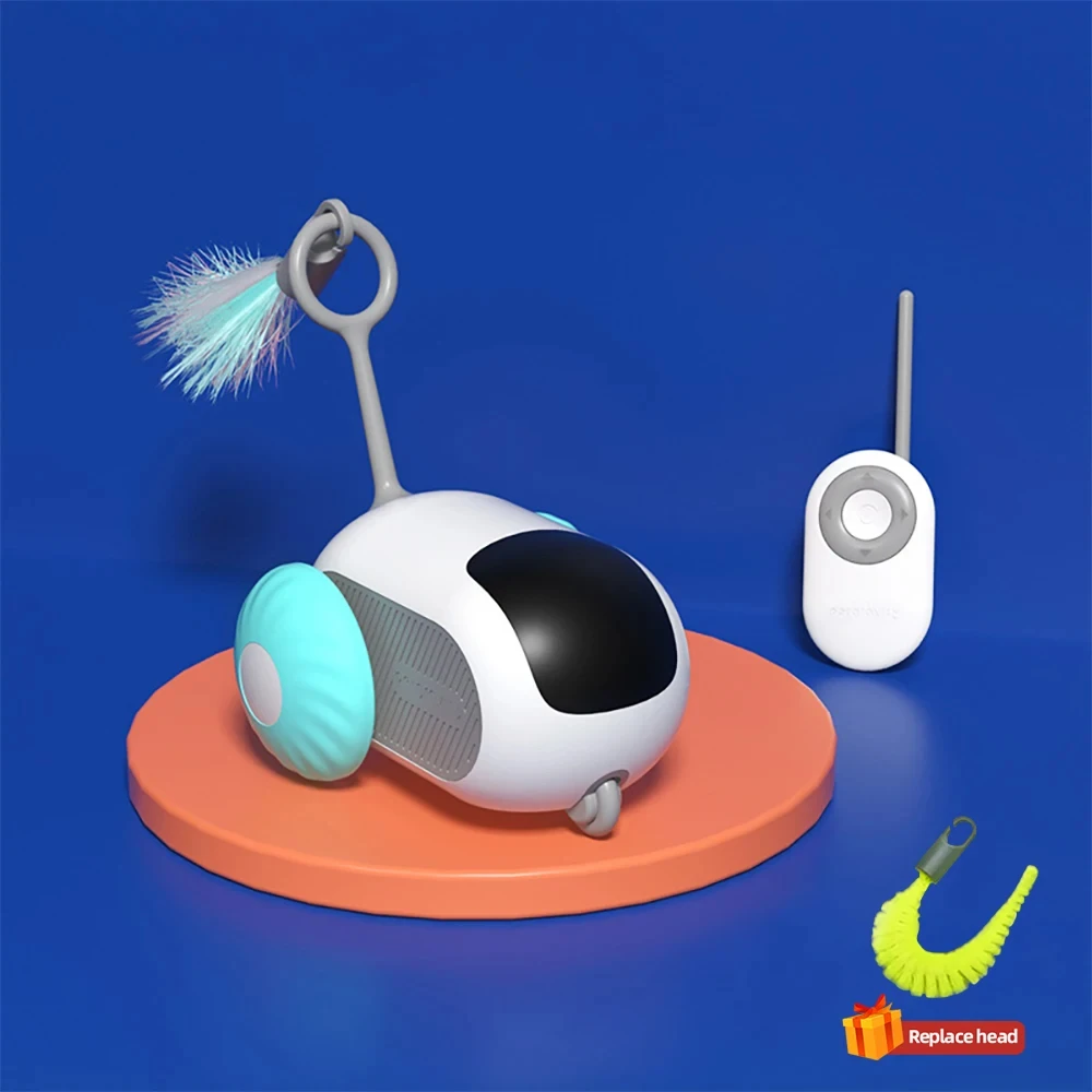 Smart Cat Toy Car – Automatic & Remote Controlled Interactive Toy for Cats and Dogs - Image 7