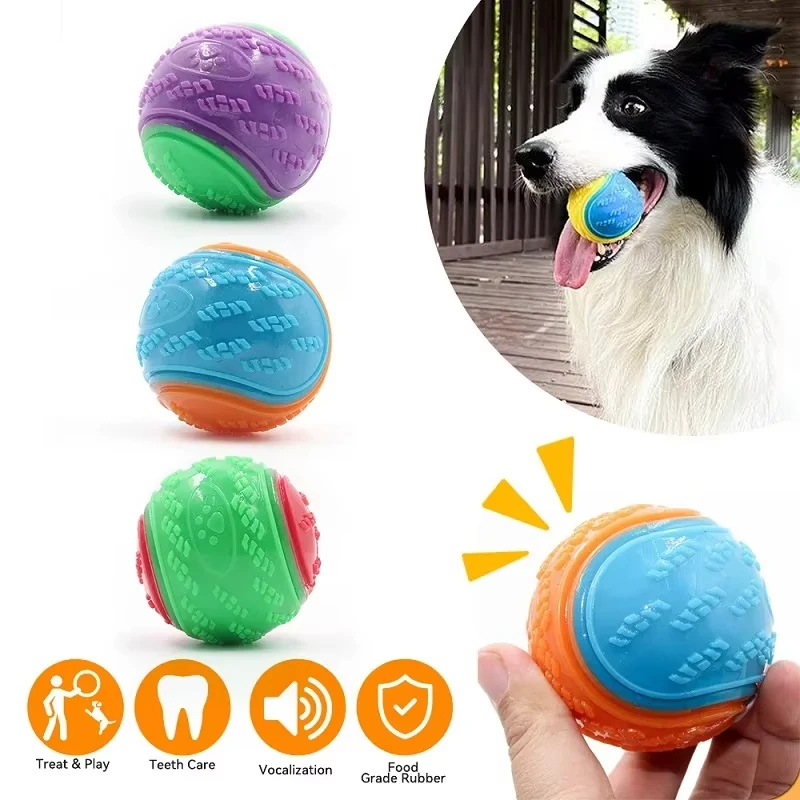 TPR Chew Dog Ball Toy