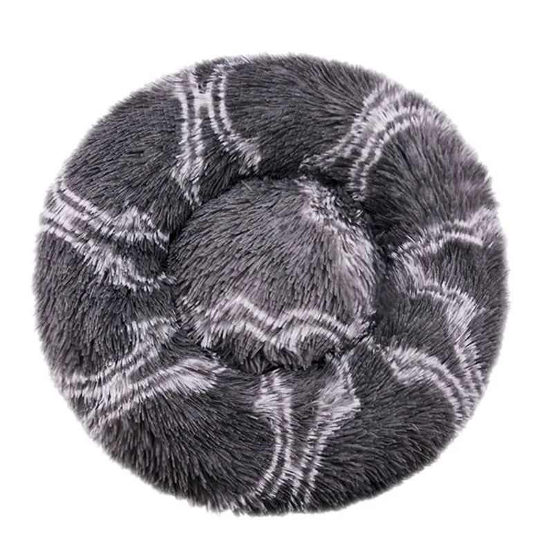 Round Plush Dog & Cat Bed - Image 14