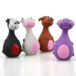 Soft Rubber Squeaky Dog Toy
