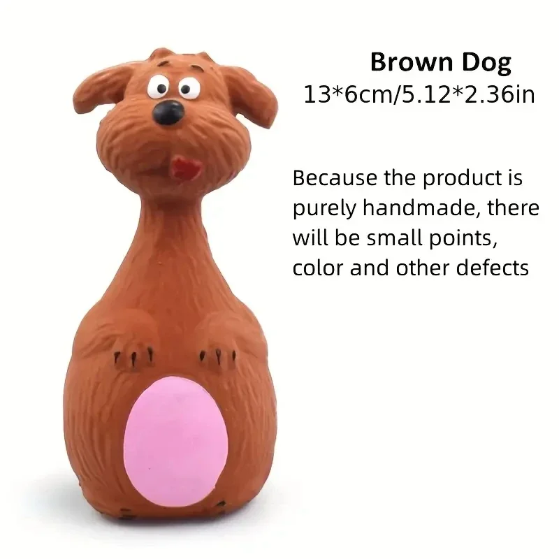 Soft Rubber Squeaky Dog Toy - Image 4