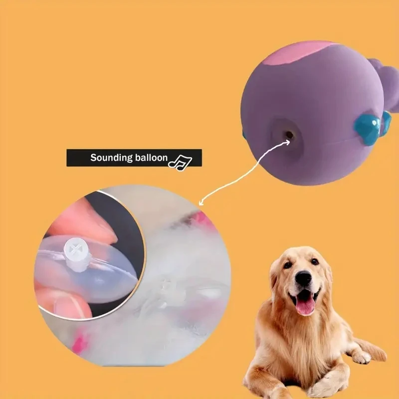 Soft Rubber Squeaky Dog Toy - Image 6