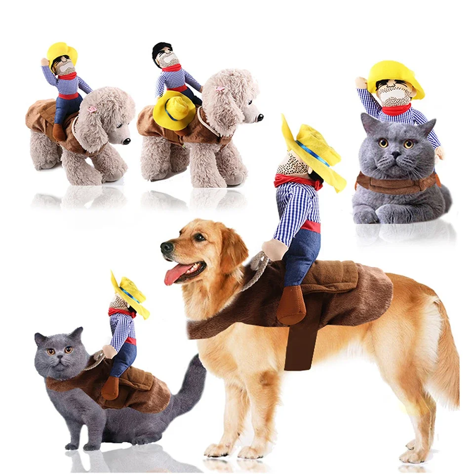 Funny Cowboy Jacket & Coat for Small to Large Dogs - Image 2