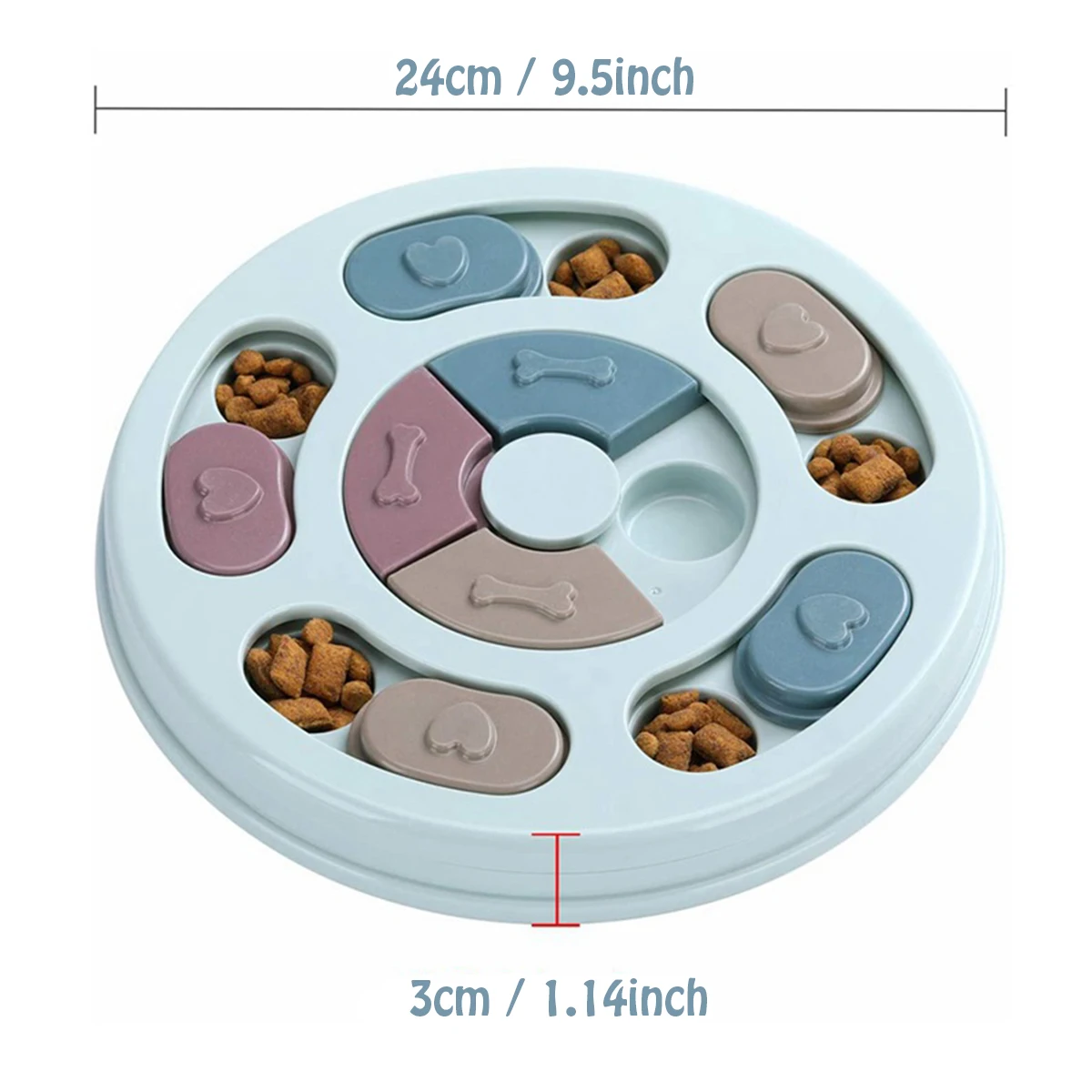 Dog Food Hiding Bowl – Interactive Slow Feeder & Educational Toy - Image 7