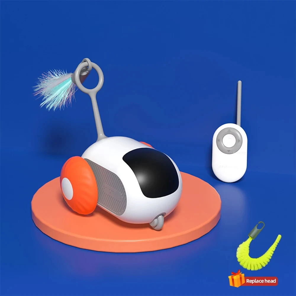 Smart Cat Toy Car – Automatic & Remote Controlled Interactive Toy for Cats and Dogs - Image 8