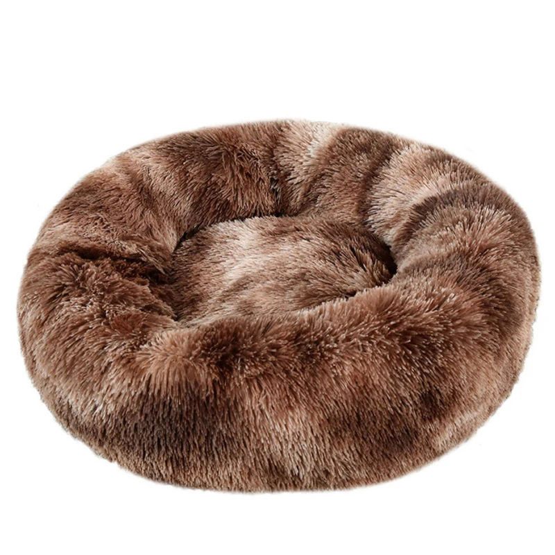 Round Plush Dog & Cat Bed - Image 13