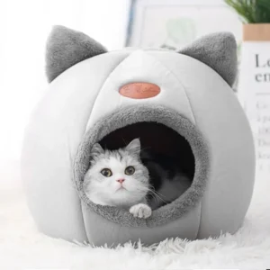 Booteely Cat Head-Shaped Cat House